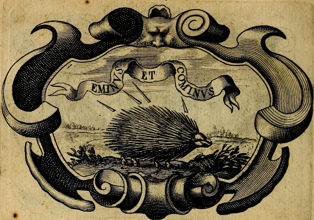 An illustration from De symbolis heroicis, libri IX, 1634, leaf 109