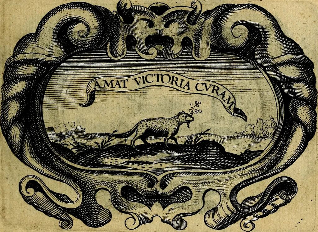 An illustration from De symbolis heroicis, libri IX, 1634, leaf 116