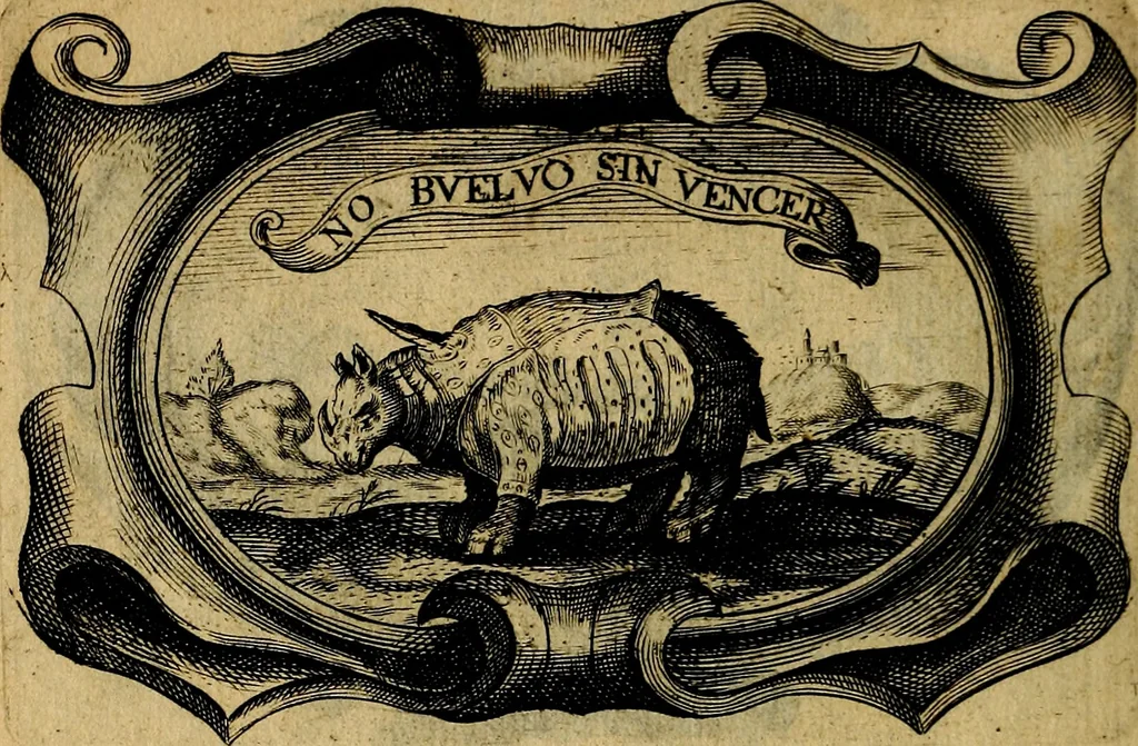 An illustration from De symbolis heroicis, libri IX, 1634, leaf 119