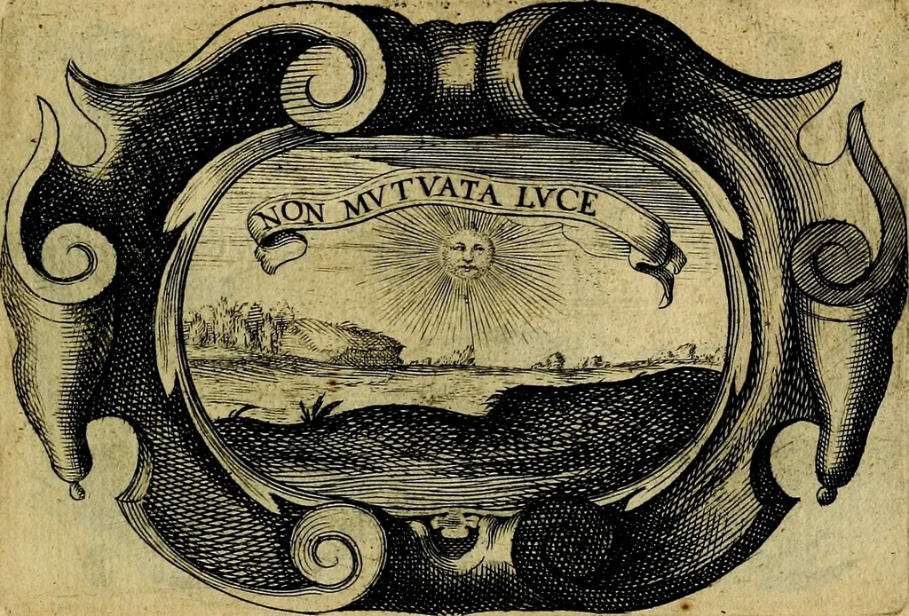 An illustration from De symbolis heroicis, libri IX, 1634, leaf 120