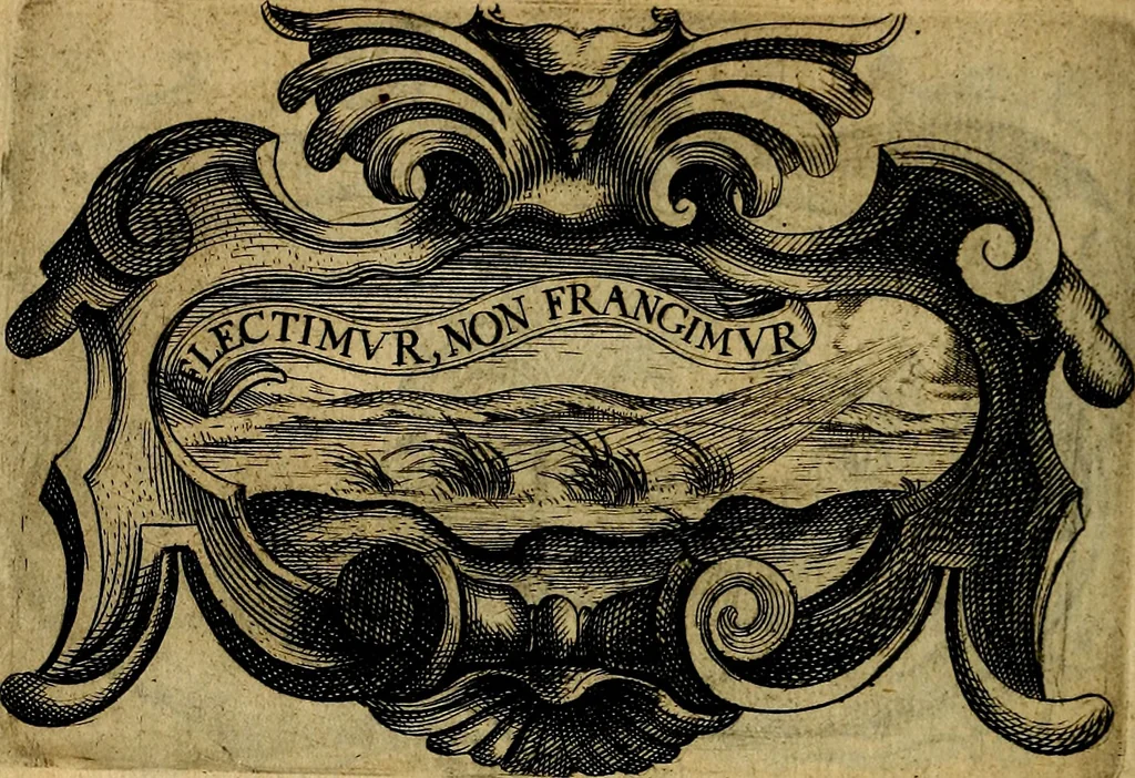 An illustration from De symbolis heroicis, libri IX, 1634, leaf 123