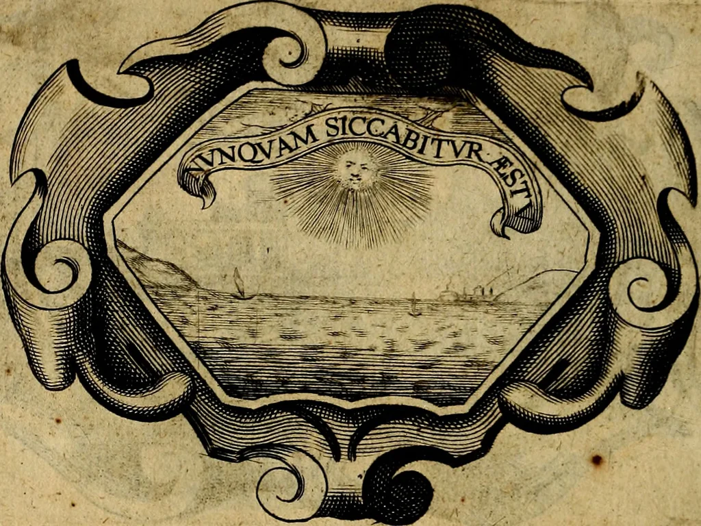 An illustration from De symbolis heroicis, libri IX, 1634, leaf 127
