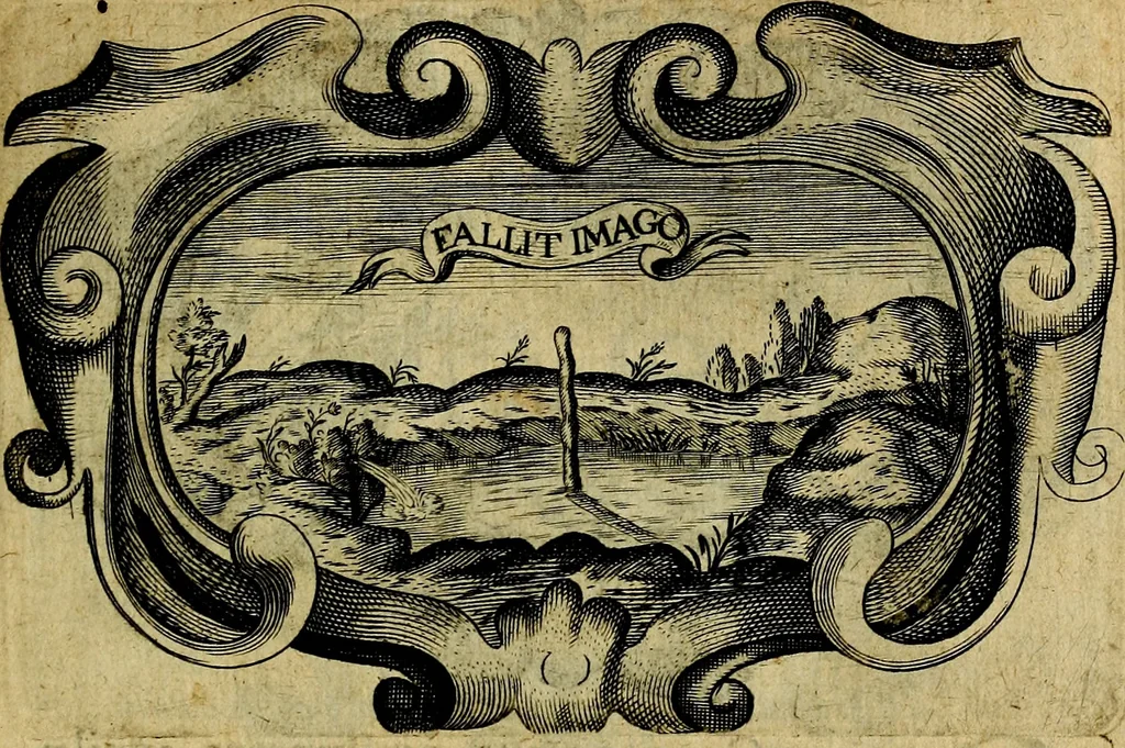 An illustration from De symbolis heroicis, libri IX, 1634, leaf 128
