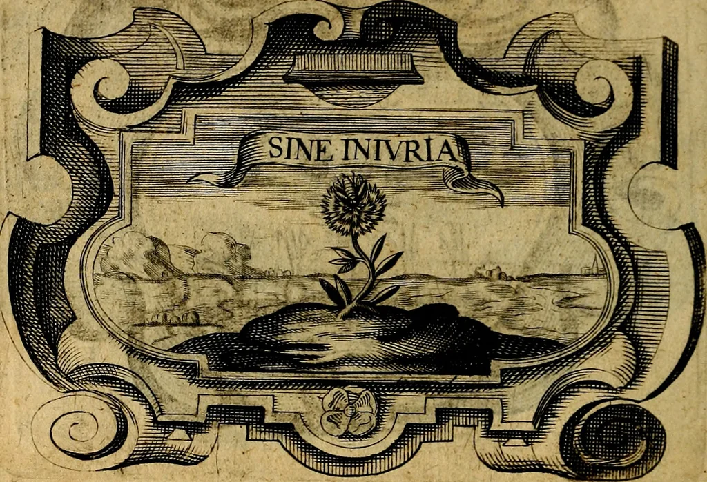 An illustration from De symbolis heroicis, libri IX, 1634, leaf 133