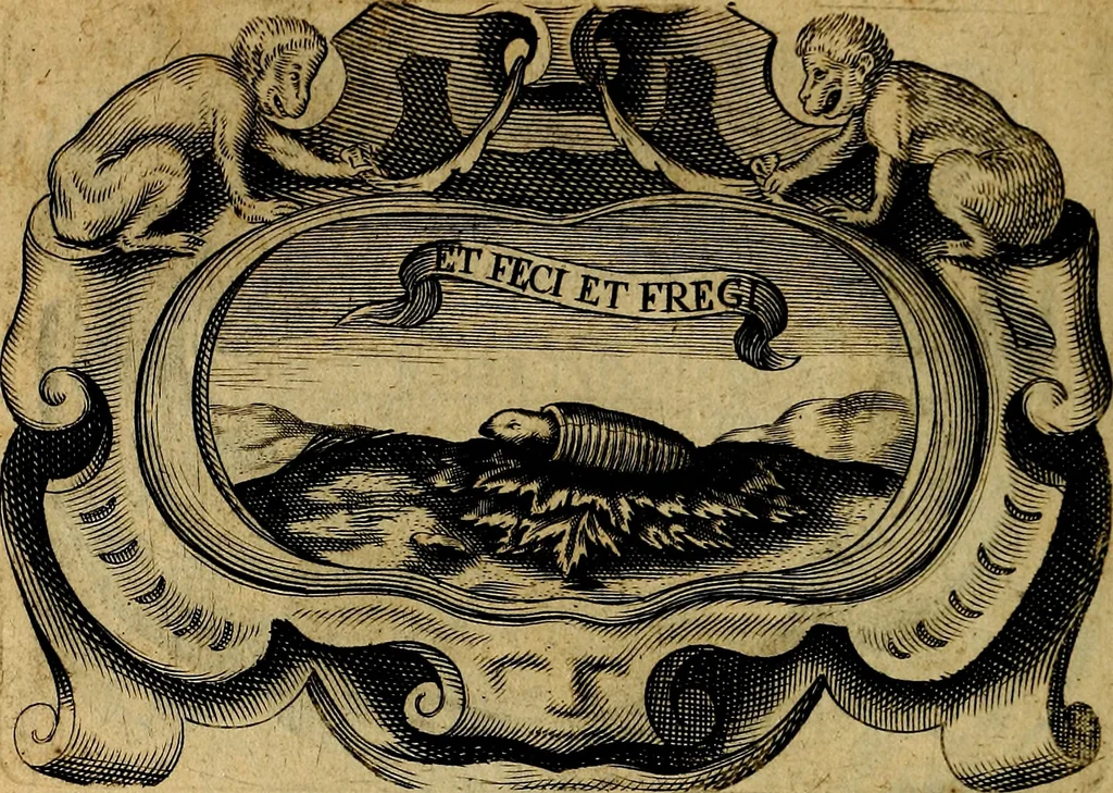 An illustration from De symbolis heroicis, libri IX, 1634, leaf 135