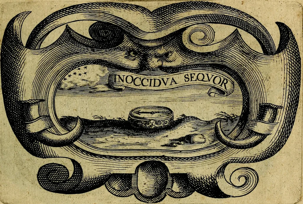 An illustration from De symbolis heroicis, libri IX, 1634, leaf 144