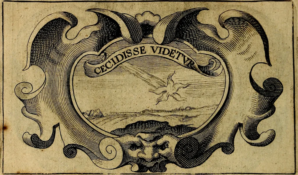 An illustration from De symbolis heroicis, libri IX, 1634, leaf 147