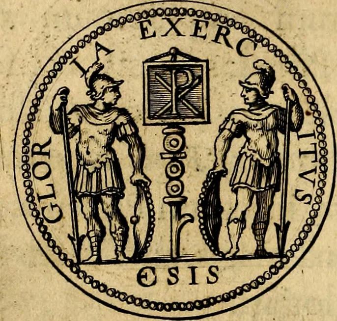 An illustration from De symbolis heroicis, libri IX, 1634, leaf 161