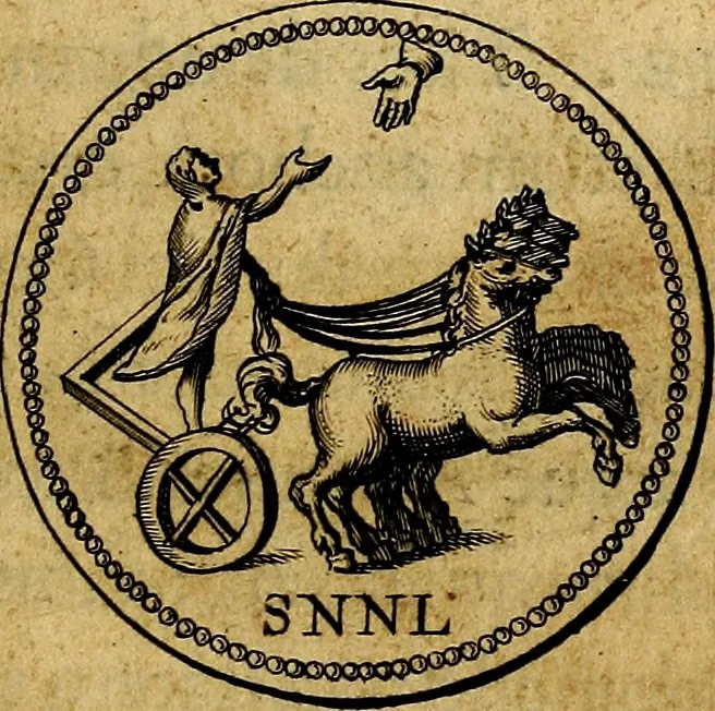 An illustration from De symbolis heroicis, libri IX, 1634, leaf 164