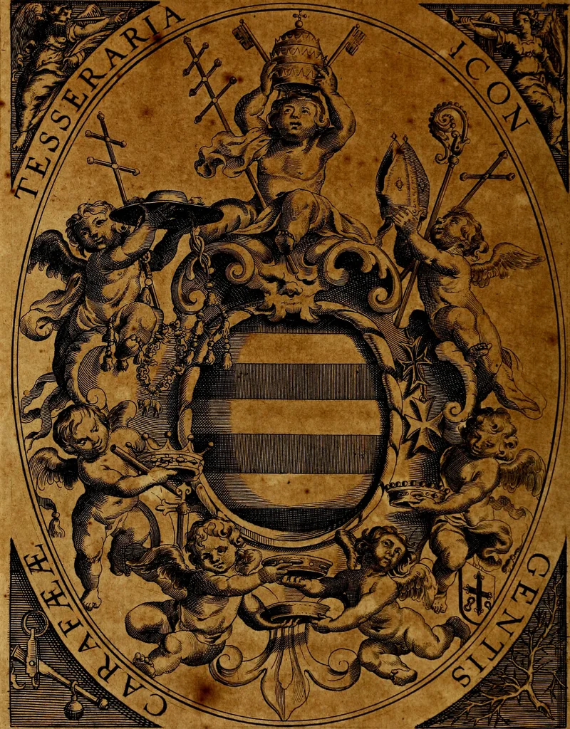 An illustration from De symbolis heroicis, libri IX, 1634, leaf 19