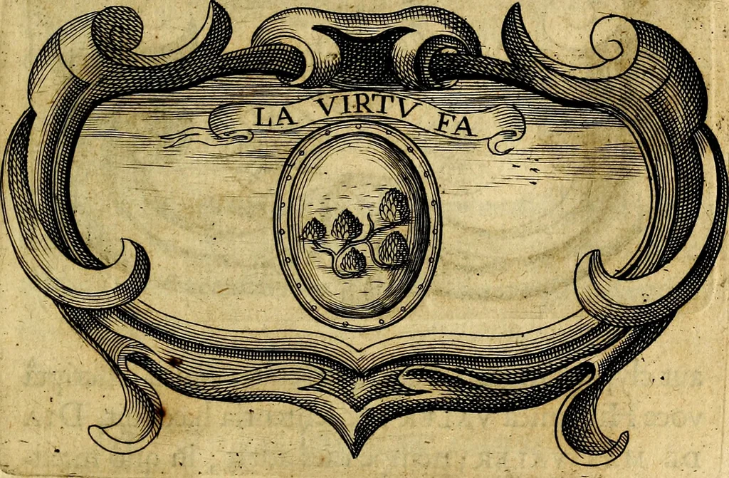 An illustration from De symbolis heroicis, libri IX, 1634, leaf 216