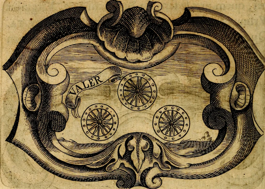 An illustration from De symbolis heroicis, libri IX, 1634, leaf 217