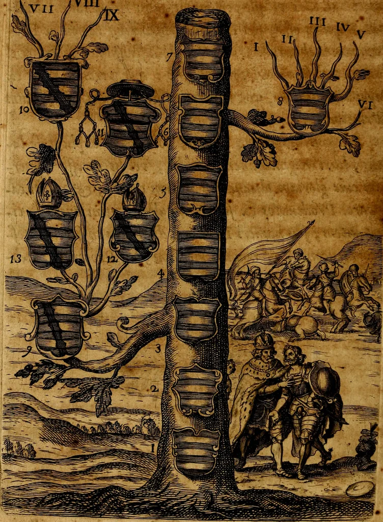 An illustration from De symbolis heroicis, libri IX, 1634, leaf 25