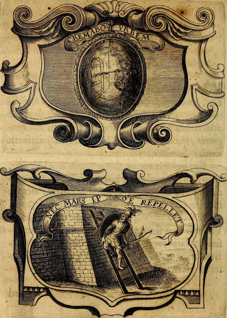 An illustration from De symbolis heroicis, libri IX, 1634, leaf 253