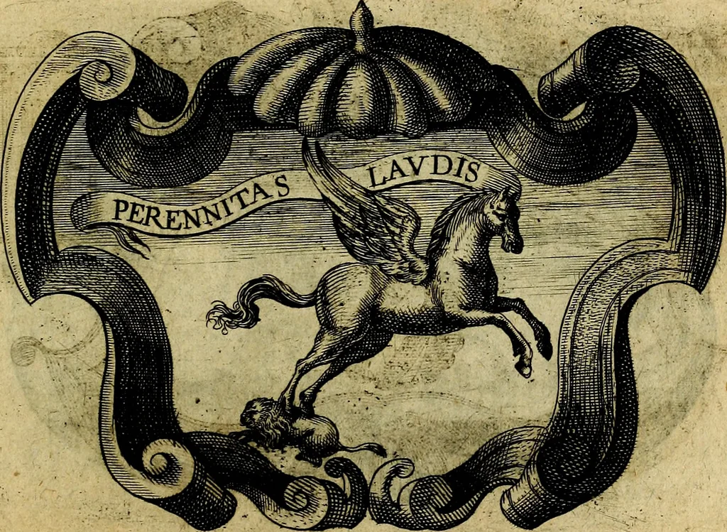 An illustration from De symbolis heroicis, libri IX, 1634, leaf 288