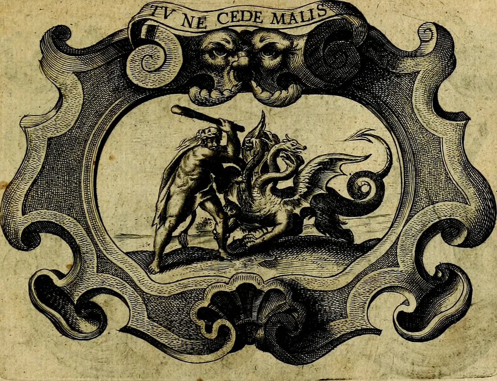 An illustration from De symbolis heroicis, libri IX, 1634, leaf 290