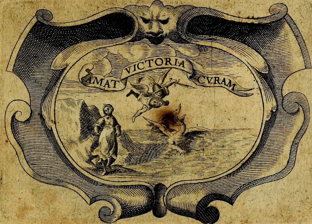 An illustration from De symbolis heroicis, libri IX, 1634, leaf 292