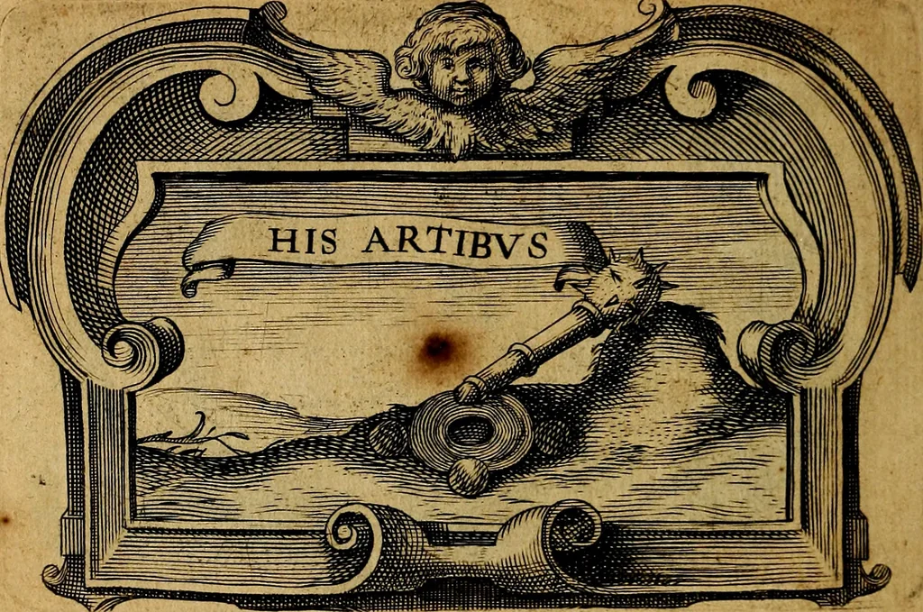 An illustration from De symbolis heroicis, libri IX, 1634, leaf 293