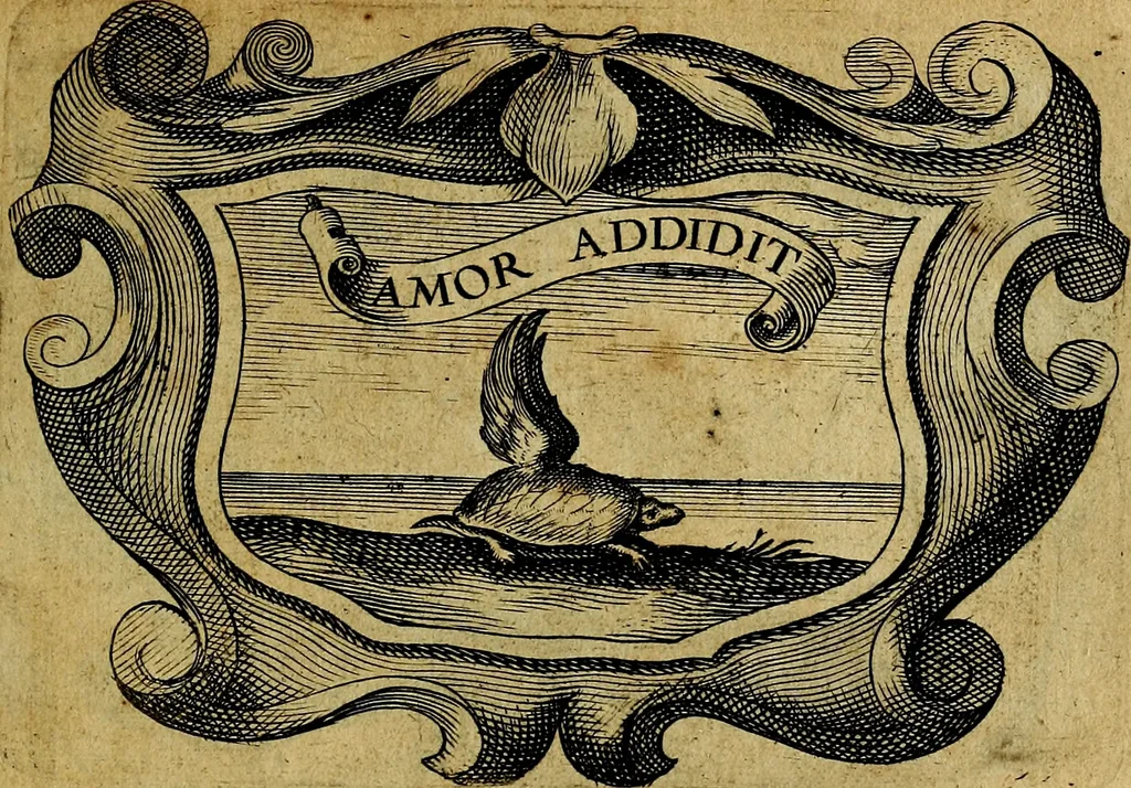 An illustration from De symbolis heroicis, libri IX, 1634, leaf 294
