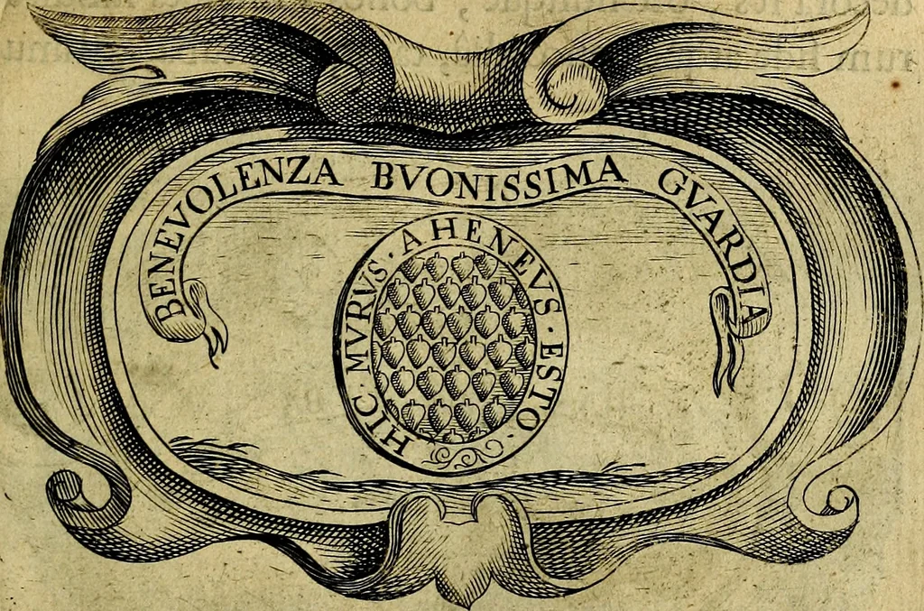 An illustration from De symbolis heroicis, libri IX, 1634, leaf 308
