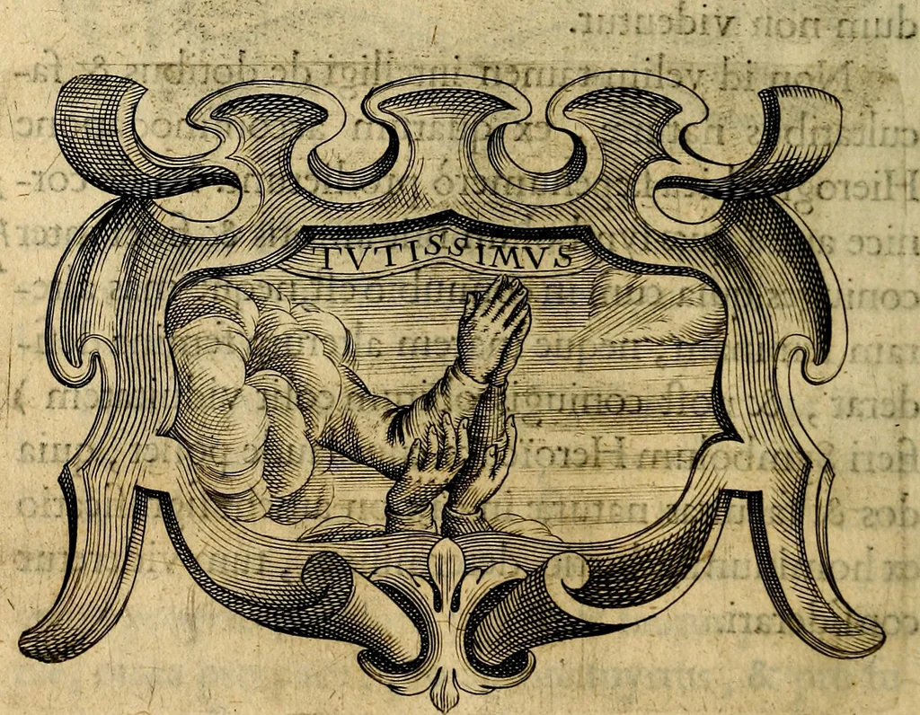 An illustration from De symbolis heroicis, libri IX, 1634, leaf 313