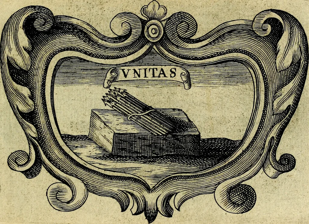 An illustration from De symbolis heroicis, libri IX, 1634, leaf 316