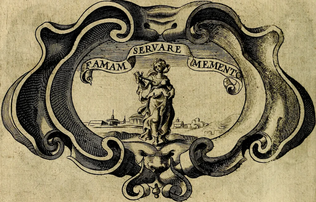 An illustration from De symbolis heroicis, libri IX, 1634, leaf 317
