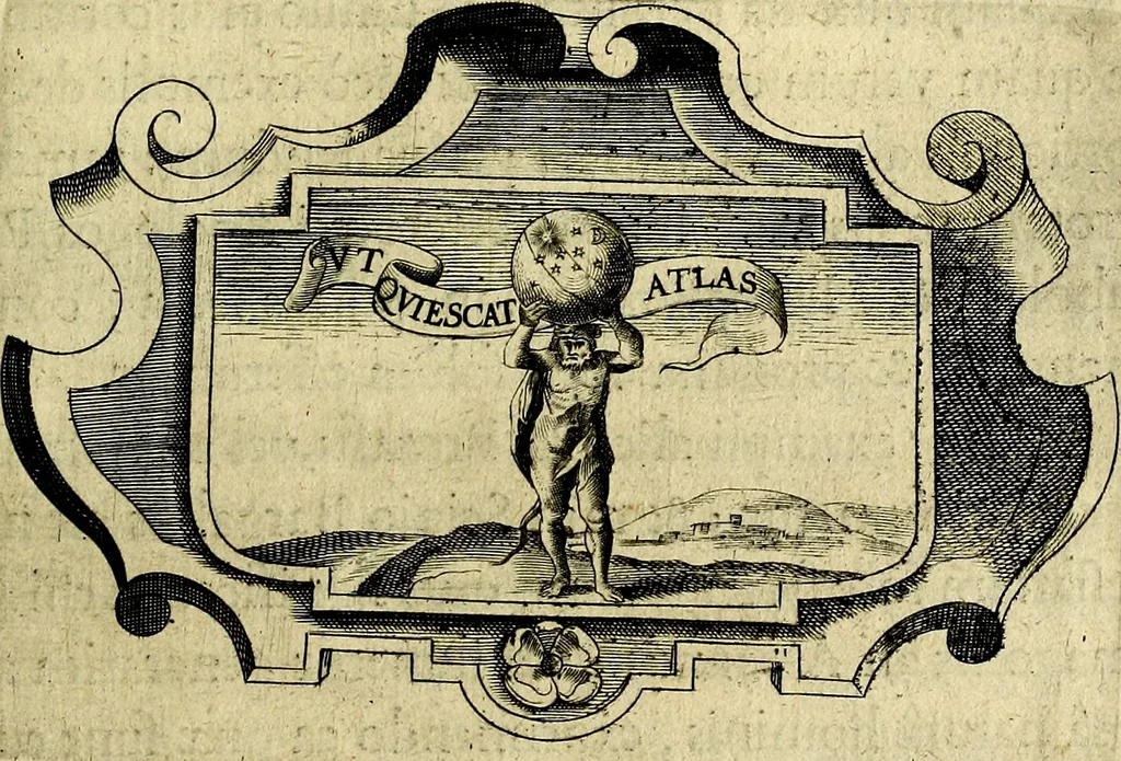 An illustration from De symbolis heroicis, libri IX, 1634, leaf 322