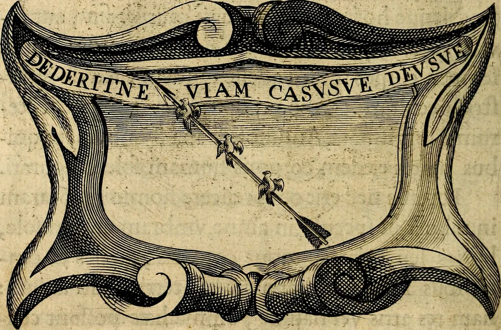 An illustration from De symbolis heroicis, libri IX, 1634, leaf 325
