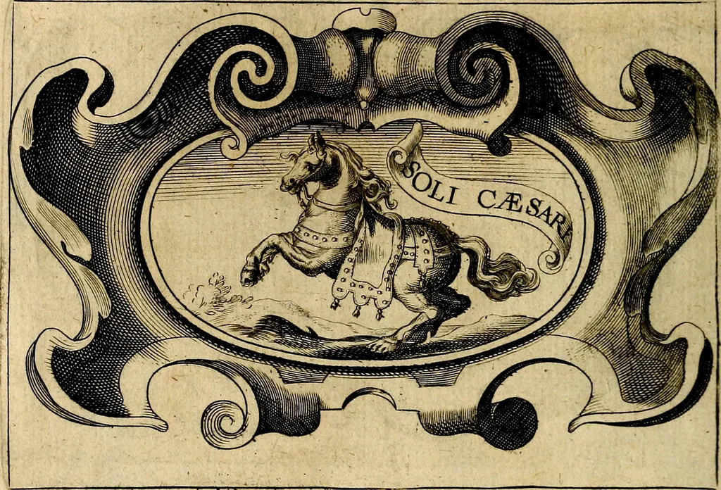 An illustration from De symbolis heroicis, libri IX, 1634, leaf 327