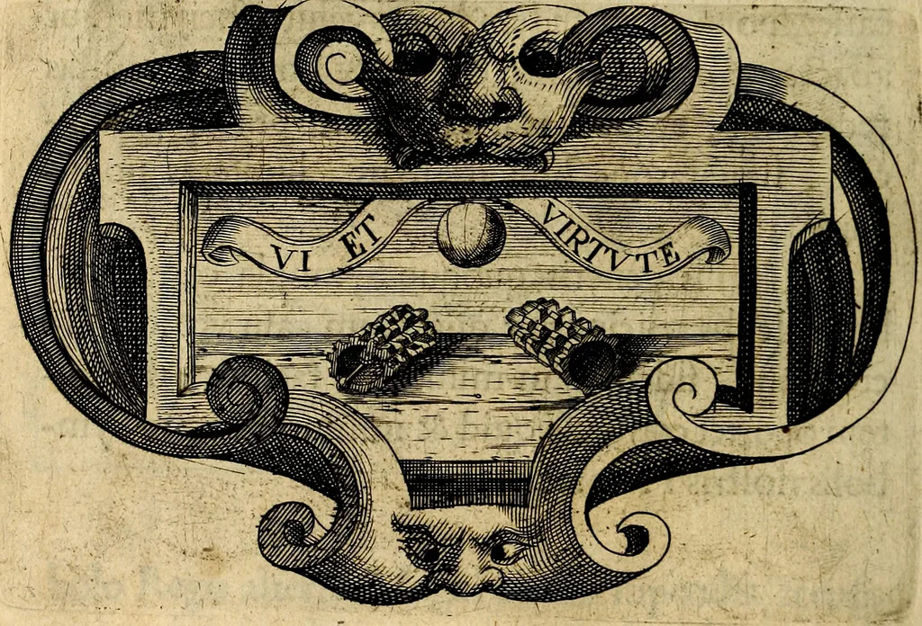 An illustration from De symbolis heroicis, libri IX, 1634, leaf 329