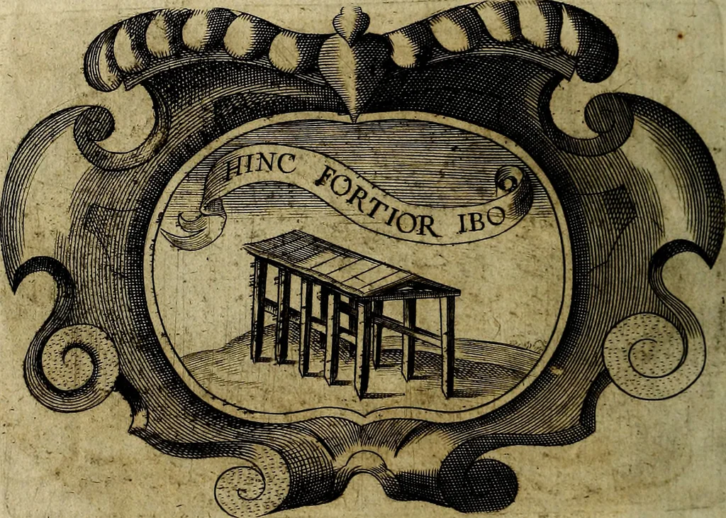 An illustration from De symbolis heroicis, libri IX, 1634, leaf 331