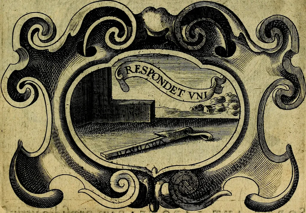 An illustration from De symbolis heroicis, libri IX, 1634, leaf 336