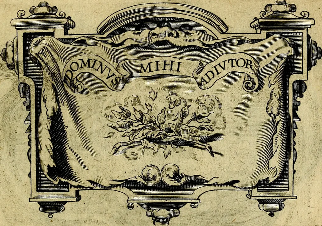 An illustration from De symbolis heroicis, libri IX, 1634, leaf 346