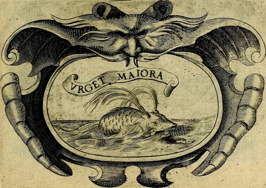 An illustration from De symbolis heroicis, libri IX, 1634, leaf 348
