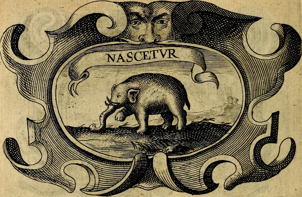 An illustration from De symbolis heroicis, libri IX, 1634, leaf 351