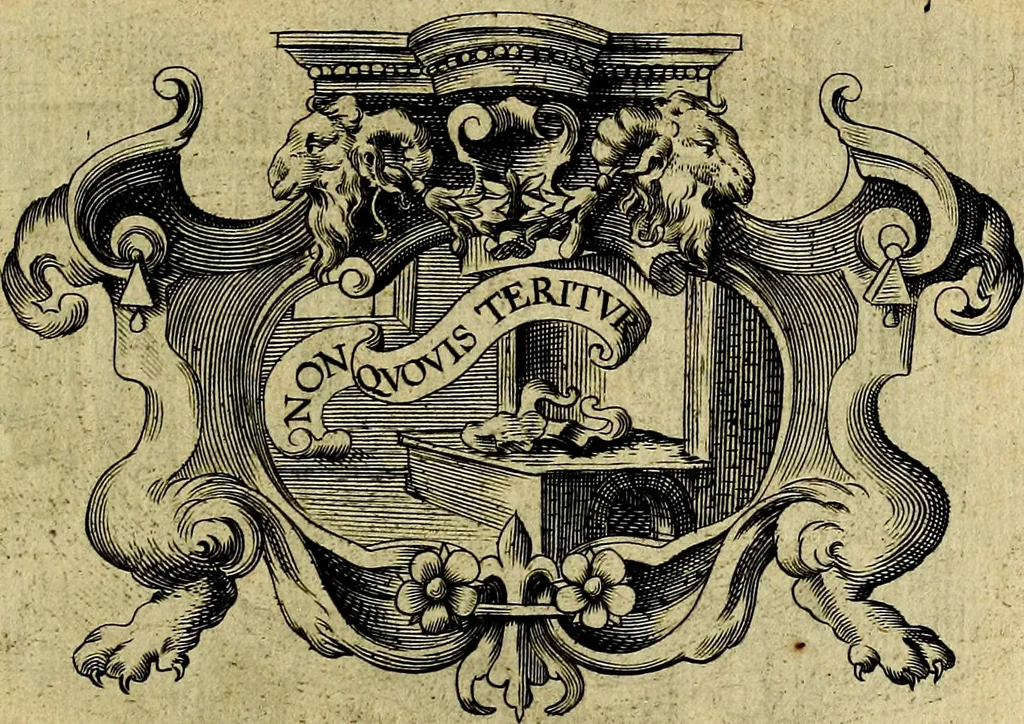 An illustration from De symbolis heroicis, libri IX, 1634, leaf 352