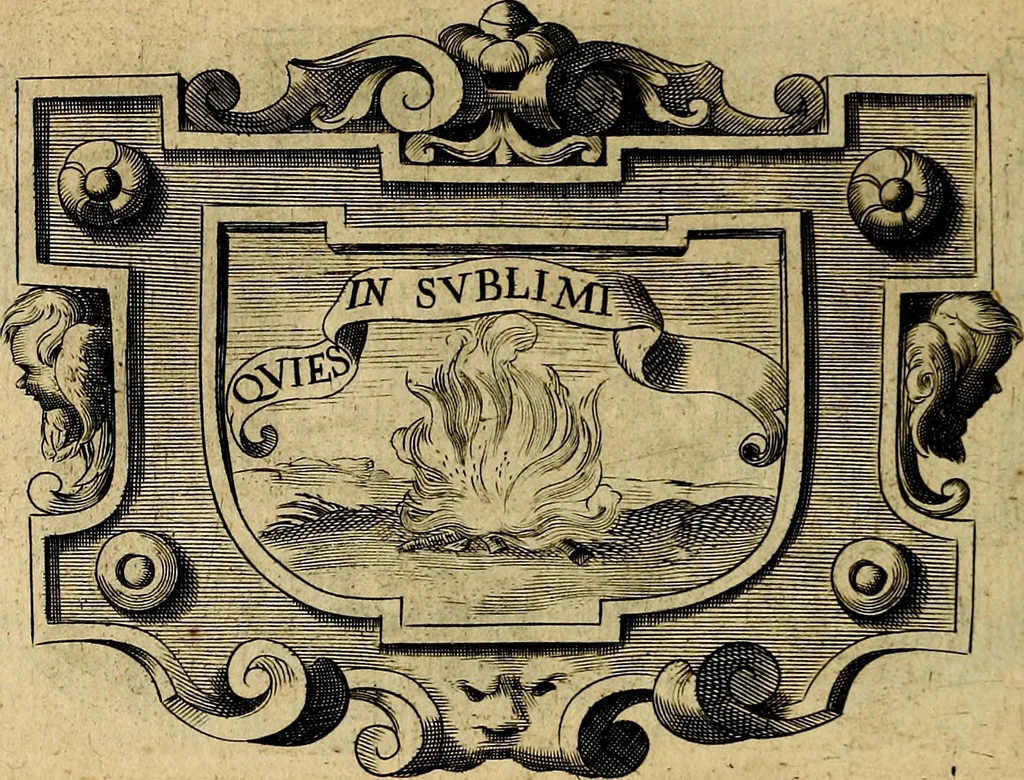 An illustration from De symbolis heroicis, libri IX, 1634, leaf 353