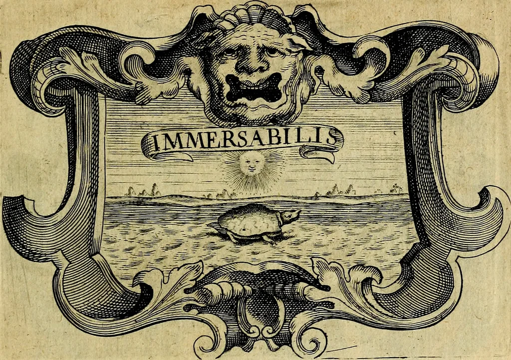 An illustration from De symbolis heroicis, libri IX, 1634, leaf 354
