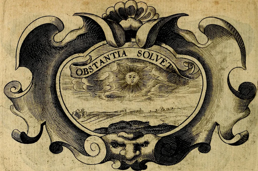 An illustration from De symbolis heroicis, libri IX, 1634, leaf 355