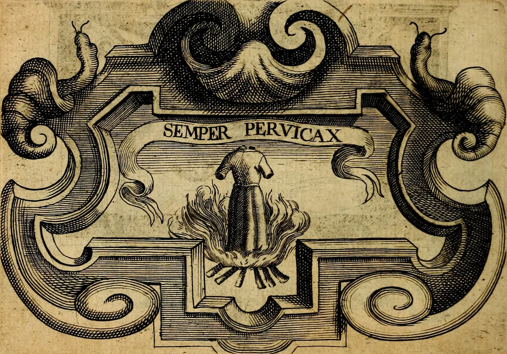 An illustration from De symbolis heroicis, libri IX, 1634, leaf 357