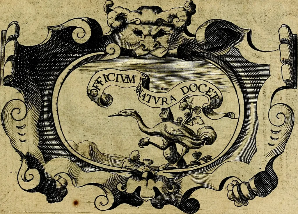 An illustration from De symbolis heroicis, libri IX, 1634, leaf 360