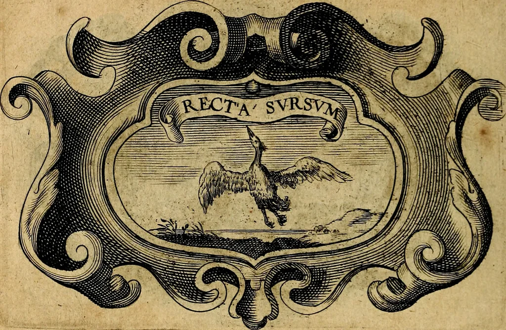 An illustration from De symbolis heroicis, libri IX, 1634, leaf 363