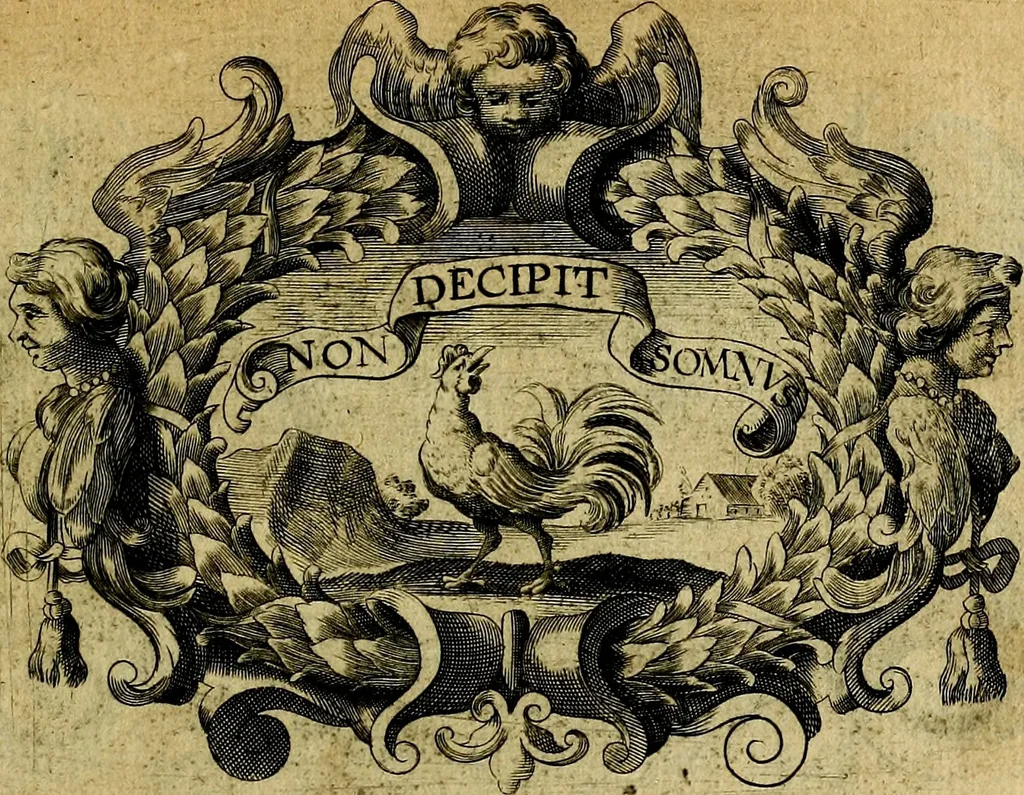 An illustration from De symbolis heroicis, libri IX, 1634, leaf 364