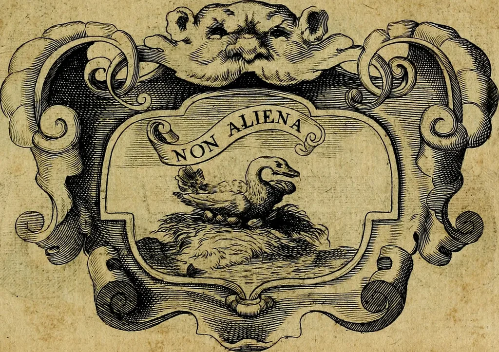 An illustration from De symbolis heroicis, libri IX, 1634, leaf 366