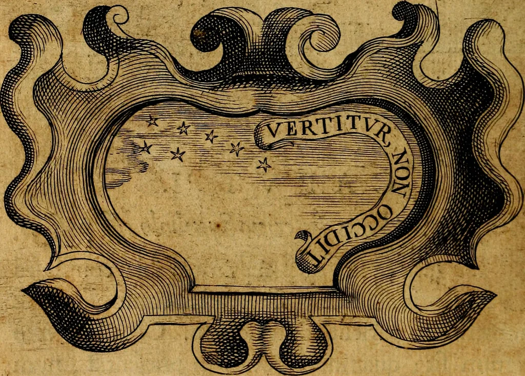 An illustration from De symbolis heroicis, libri IX, 1634, leaf 387