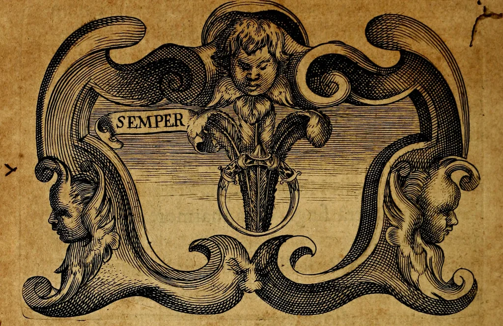 An illustration from De symbolis heroicis, libri IX, 1634, leaf 395