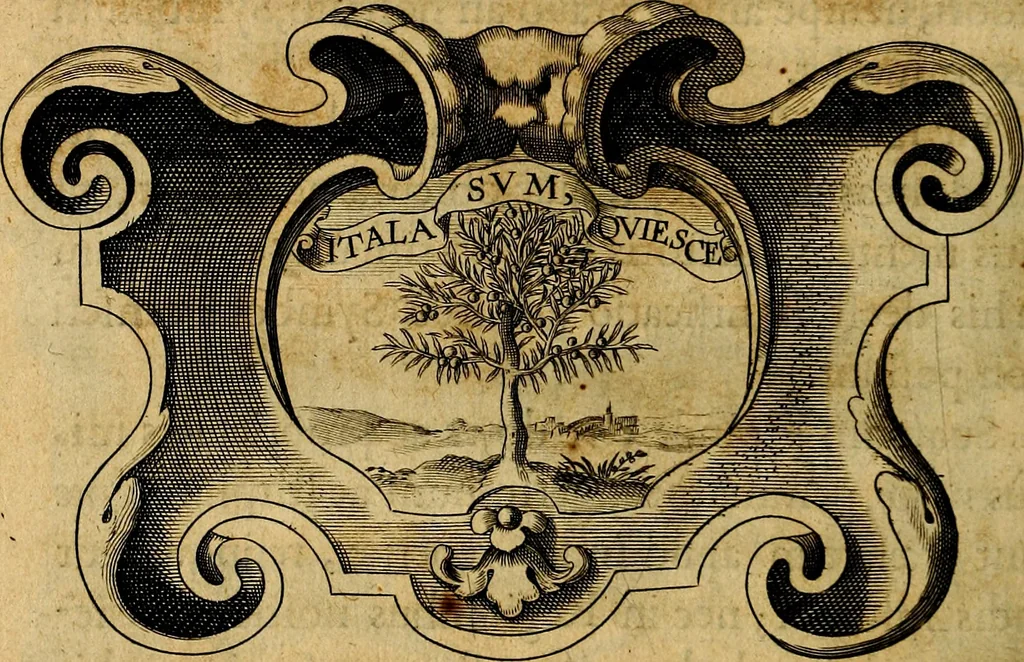 An illustration from De symbolis heroicis, libri IX, 1634, leaf 401