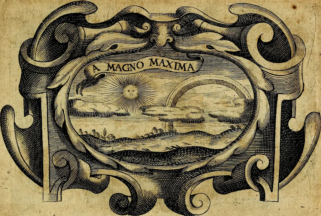 An illustration from De symbolis heroicis, libri IX, 1634, leaf 408