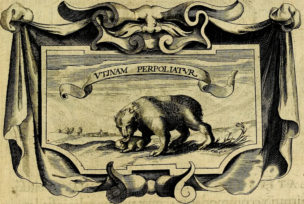 An illustration from De symbolis heroicis, libri IX, 1634, leaf 440